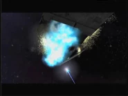 Pillaf or Autumn siendo impactado por Torpedos de Plasma