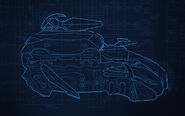 Eine Blaupause des Wraith