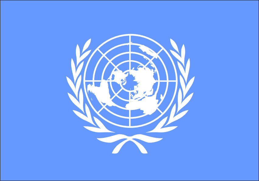レア物。国連マーク折り畳み式傘。UN。国際連合United Nations。-