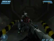 Closer view of The "Thirsty Grunt"