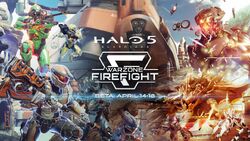 A promotional image for Warzone Firefight.