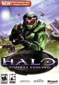 Halo Combat Evolved box art (PC)