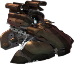 A render of an occupied AA Wraith in Halo 3.