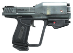 Side profile of the M6G as seen in Halo: Reach.