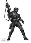 Concept of ODST armor.