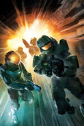Portada de Halo: Escalation Parte 10 hecha por Anthony Palumbo