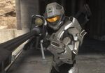 Another view of Halo 3 Recon armor variant.