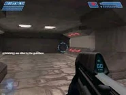 Interior de la base roja