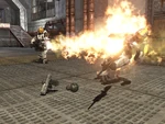 Burn.jpg (255 KB) An example of the flamethrower's ignition on Agent Washington.