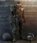 A SPARTAN-II in Halo Wars.