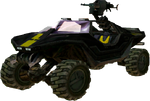 A transparent render of the vehicle.