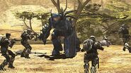 Un Mgalekgolo en el Tiroteo de Halo 3: ODST.