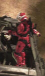 The first sighting of the armor in use, discovered a mere few days before Halo 3's release.