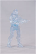 A Spartan Mark V[B] Hologram with an Assault Rifle.