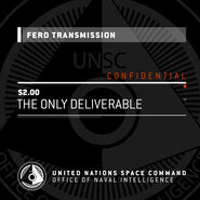 Imagen de la transmisión de The Only Deliverable de FERO