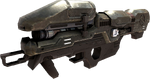 The Halo 3-era M6 Spartan Laser.