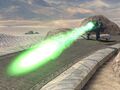 An Mgalekgolo using its assault cannon in Halo 3.