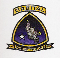 Insignia del séptimo batallón.