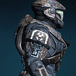 The operator shoulder in Halo: Reach.