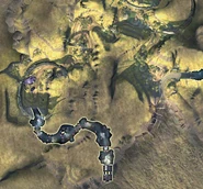 Otro pedazo del mapa en la vista aérea