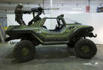 1:1 Scale Warthog built by WETA Studios for the Halo: Landfall short films.