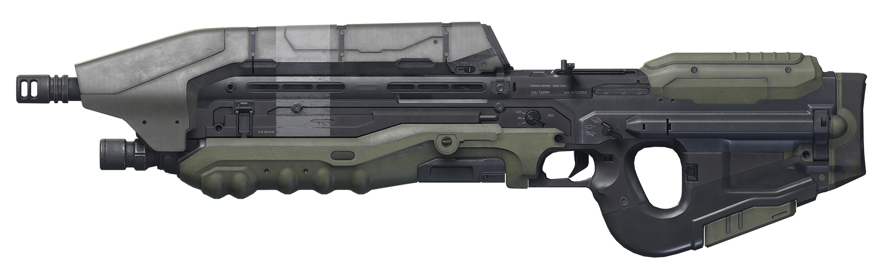 Halo UNSC Assault Rifles and Battle Rifles