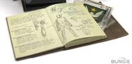 A page of the journal, detailing the SPARTAN-II augmentation procedures.