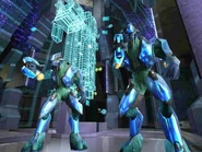 Sangheili Menor Protegiendo el Cartógrafo