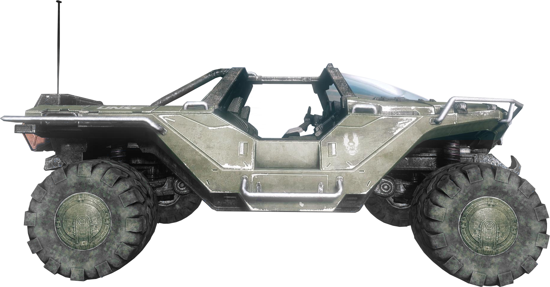UNSC Halo Video Game Warthog Custom Christmas Ornament 1/64 M12 Truck Jeep 