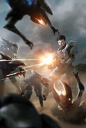 Portada de Halo: Escalation Parte 13 hecha por Daniel Chavez