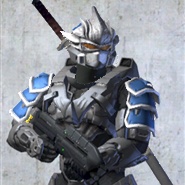 (full) Hayabusa armor with Katana.