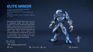 Un Sangheili Menor en la Biblioteca de Datos de Halo: Combat Evolved Anniversary
