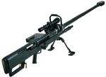 South African Denel NTW-20 anti-materiel rifle, which bears a clear resemblance to the Halo SRS99D sniper rifle.