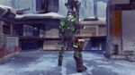 Back view of the Feet First variant Helljumper armor