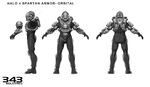 Concept art of the Orbital armor.