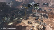 Phantoms sobrevolando el mapa en la Beta