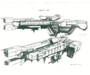 艾迪·史密斯绘制的概念图, 他为Bungie绘制过很多概设图[4]