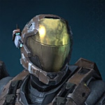 UNSC Air Force pilot helmet.