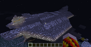 EL UNSC Spirit of Fire en el mundo VI de Minecraft