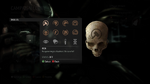 The Iron Skull viewed in the Halo 3: ODST skull menu.