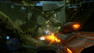 Gameplay del Rifle de Luz en Halo 4