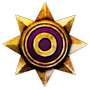 The Rampage medal as it appeared in Halo: Reach.