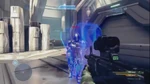 The Hardlight shield in use by a Spartan-IV in Halo 4 multiplayer.