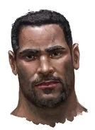 Primer concepto de la cara de Jorge