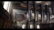 Concepto del interior de las bases