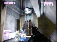 En Halo 2: Coloca la caja de manera que acomode el salto