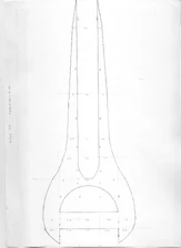 Misure approssimate della spada di Halo 2 in cm.