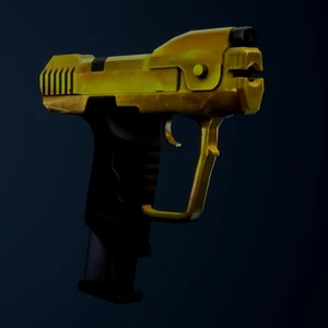 Sistema De Arma De Defensa Personal M6d Halopedia Fandom Cazador pistola apuntando silueta frontal. sistema de arma de defensa personal m6d