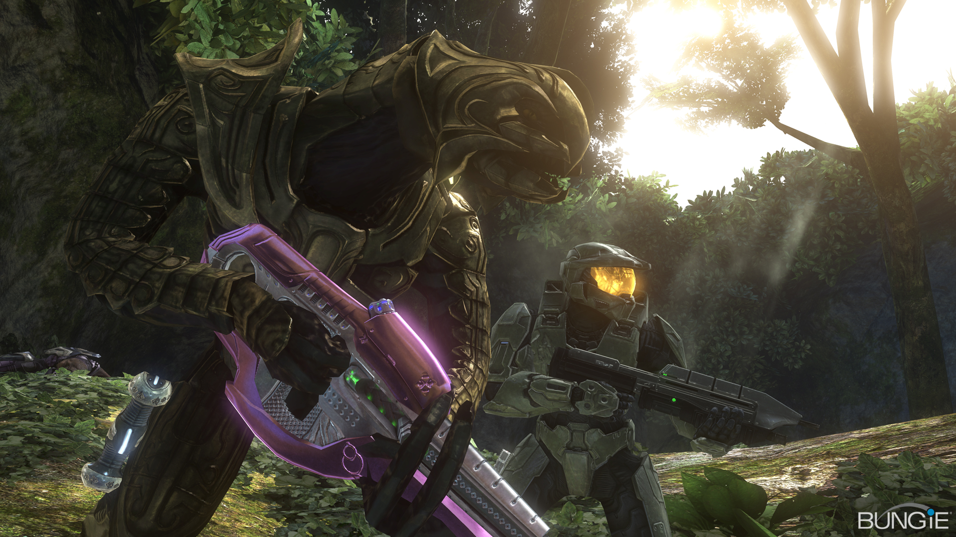 See Master Chief Jump From The Pelican In The Leveled Up Halo