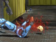 A player holding the Oddball is killed, giving the impression they lost their head.